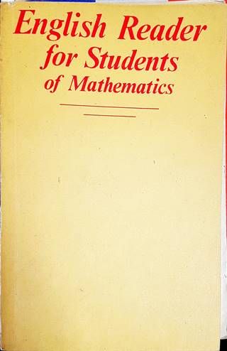 English Reader for Students of Mathematics