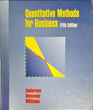 Quantitative Methods for Business