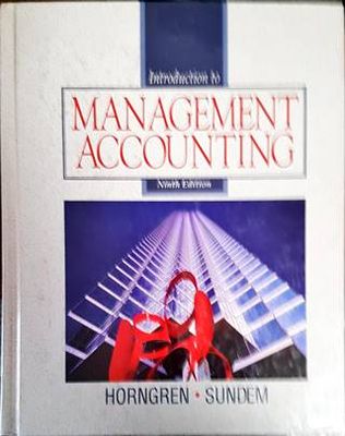 Management Accounting