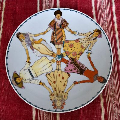 Колекционна чиния "Международна година на детето" - "Villeroy &amp;amp; Boch"