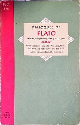 Dialogues of Plato Dialogues of Plato