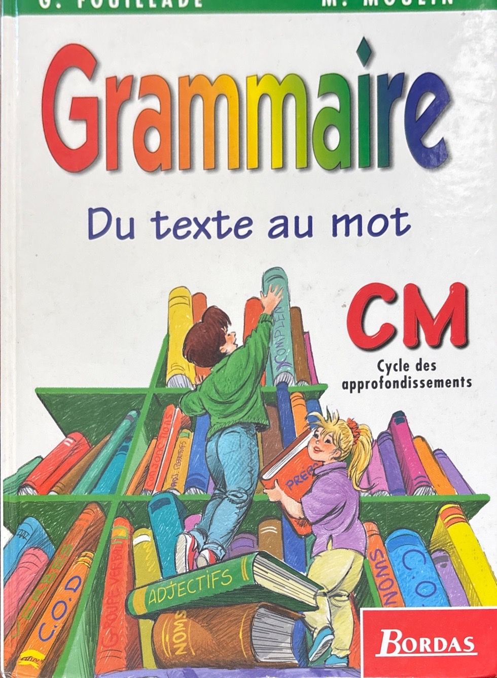 Grammaire du tehte au mot