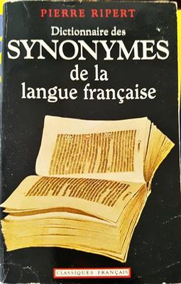 Dictionnaire des synonymes de la langue française