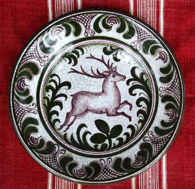 Ръчно рисувана чиния "Gmund" - 31 см.