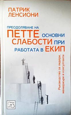 Преодоляване на петте основни слабости при работата в екип
