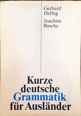 Kurze deutsche grammatik für ausländer