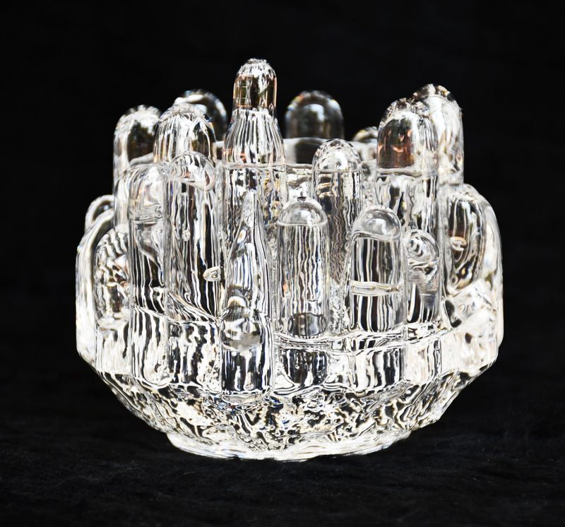 Свещник "Polar Ice" от 1960-те. Дизайн Göran Wärff.