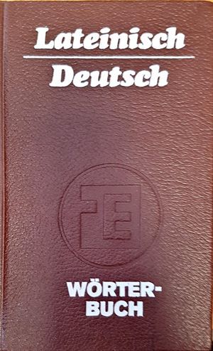 Lateinisch/Deutsch Lateinisch/Deutsch