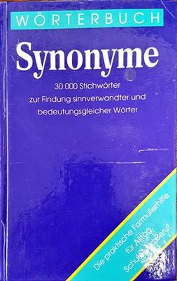 Synonyme wörterbuch