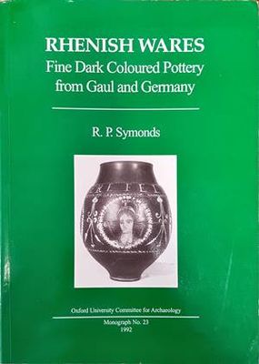 Rheinish Wares. Fine dark coloured pottery feom Gaul and Germany