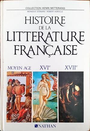 Historie de la Litterature Francaise