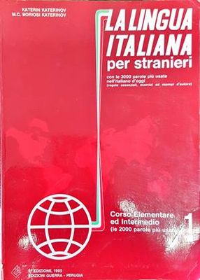 La lingua italiana per stranieri
