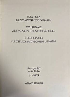 Tourism in democratic Yemen