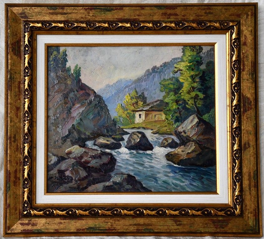 Елка Попова (България)  - "Планински пейзаж"