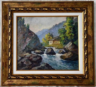 Елка Попова (България)  -  Елка Попова (България)  - "Планински пейзаж"