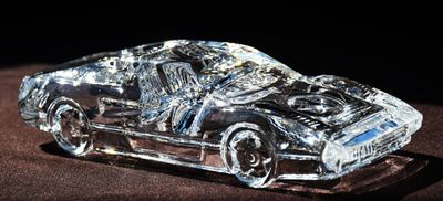Кристален дизайнерски модел на &quot;Ferrari Testarossa&quot;
