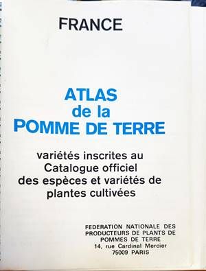 Atlas de la pomme de terre
