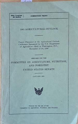 1981 Agricultural Outlook