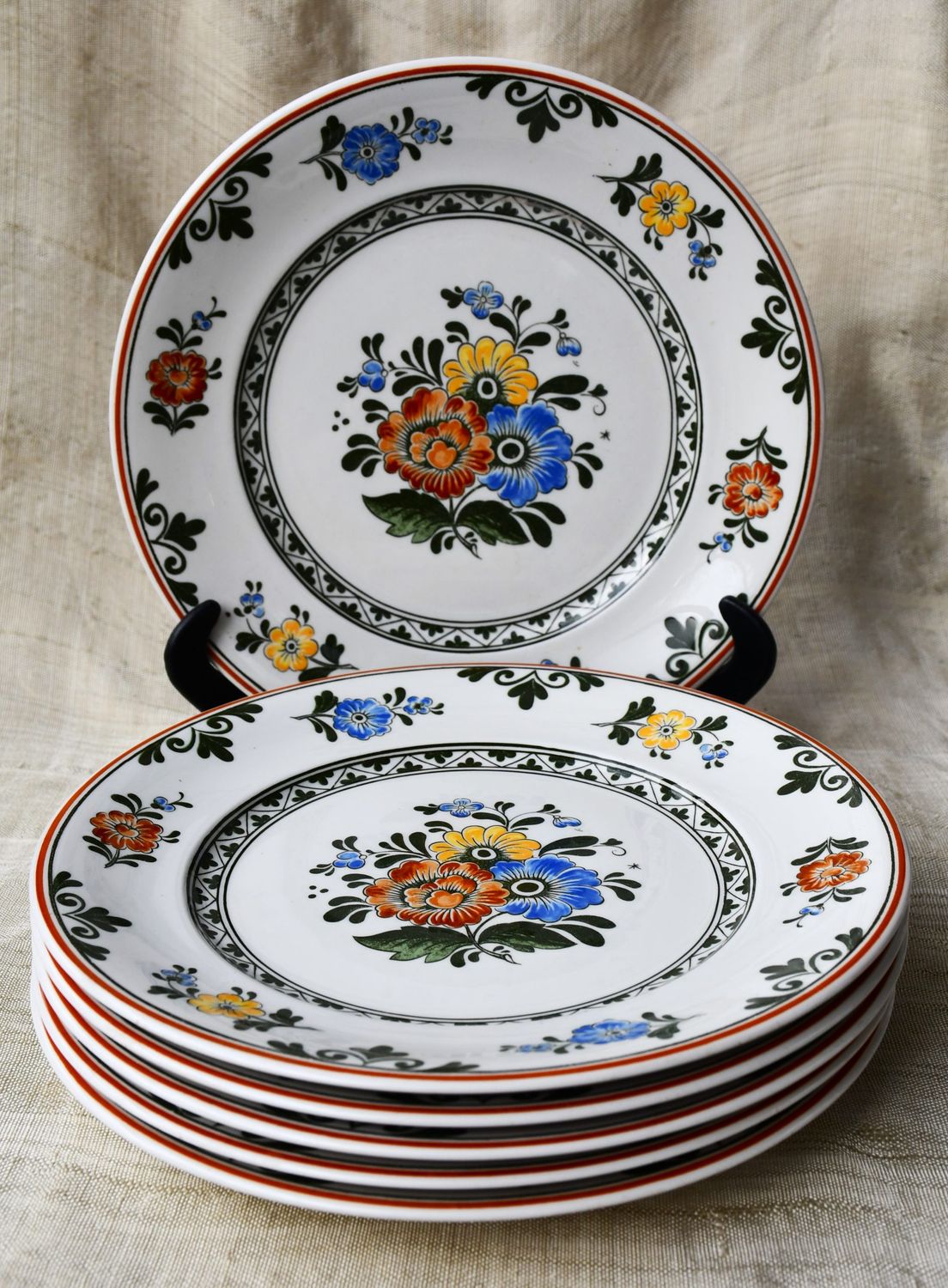 6 чинии &quot;Villeroy &amp;amp; Boch&quot;, винтидж