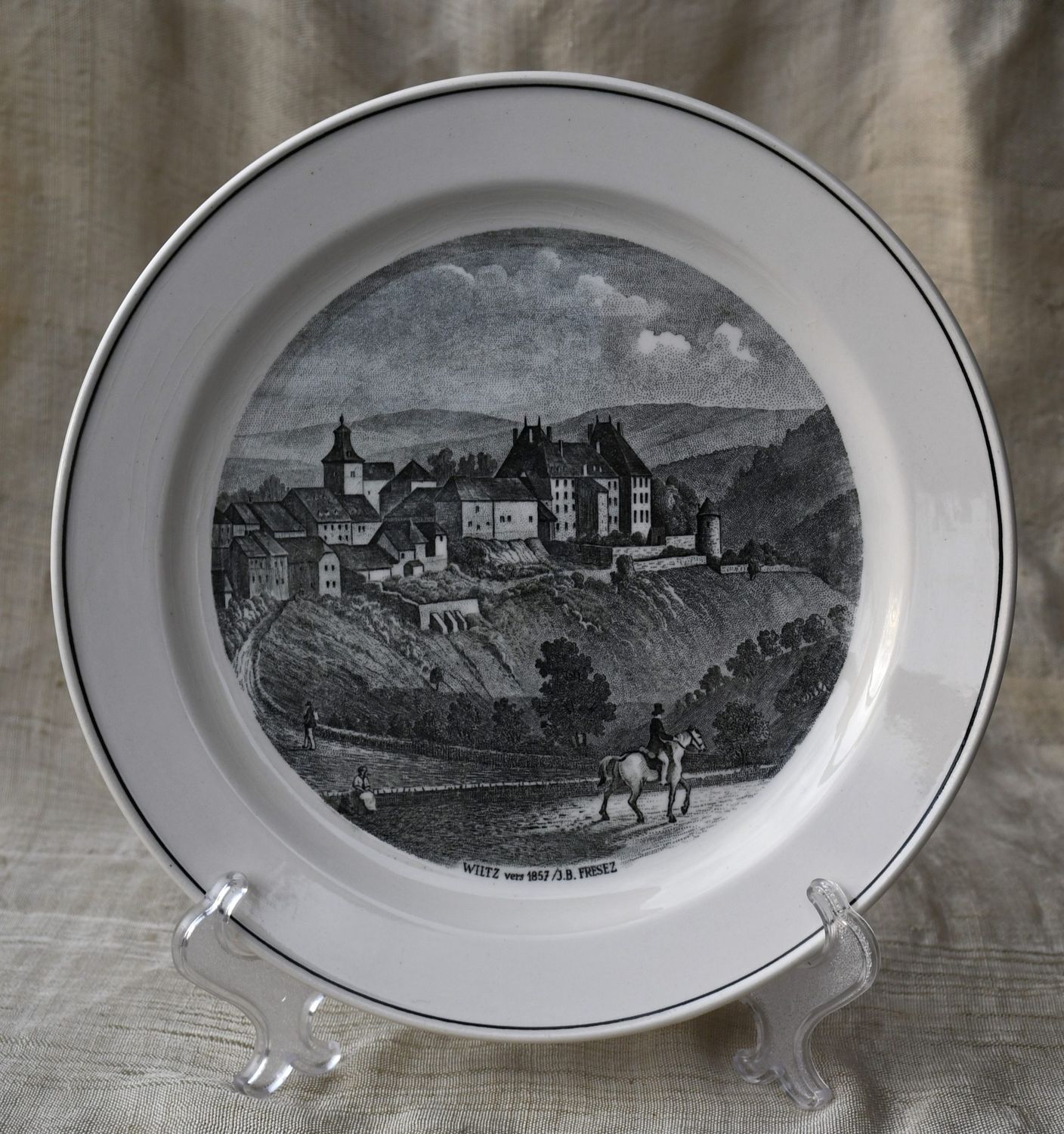 Декоративна винтидж чиния &quot;Villeroy &amp;amp; Boch Septfontaines&quot;, модел Wirtz