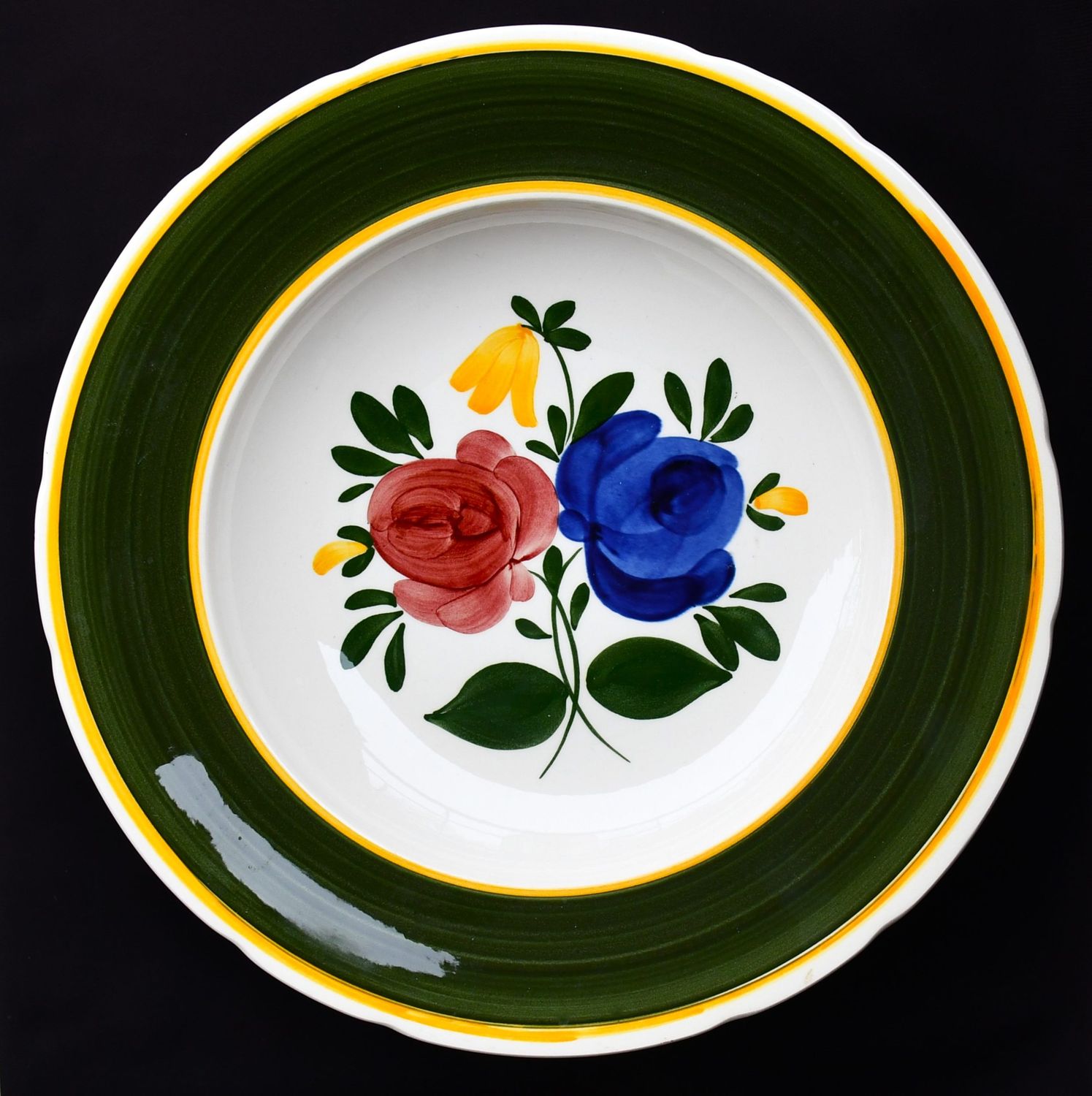 Класическа винтидж фруктиера/чиния &quot;Villeroy &amp;amp; Boch&quot;, модел BAUERNBLUME