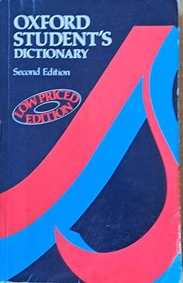 Oxford Student&#39;s Dictionary, Second  Edition