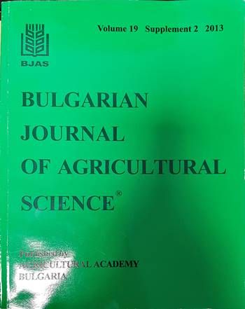 Bulgarian Journal of Agricultural Science Bulgarian Journal of Agricultural Science
