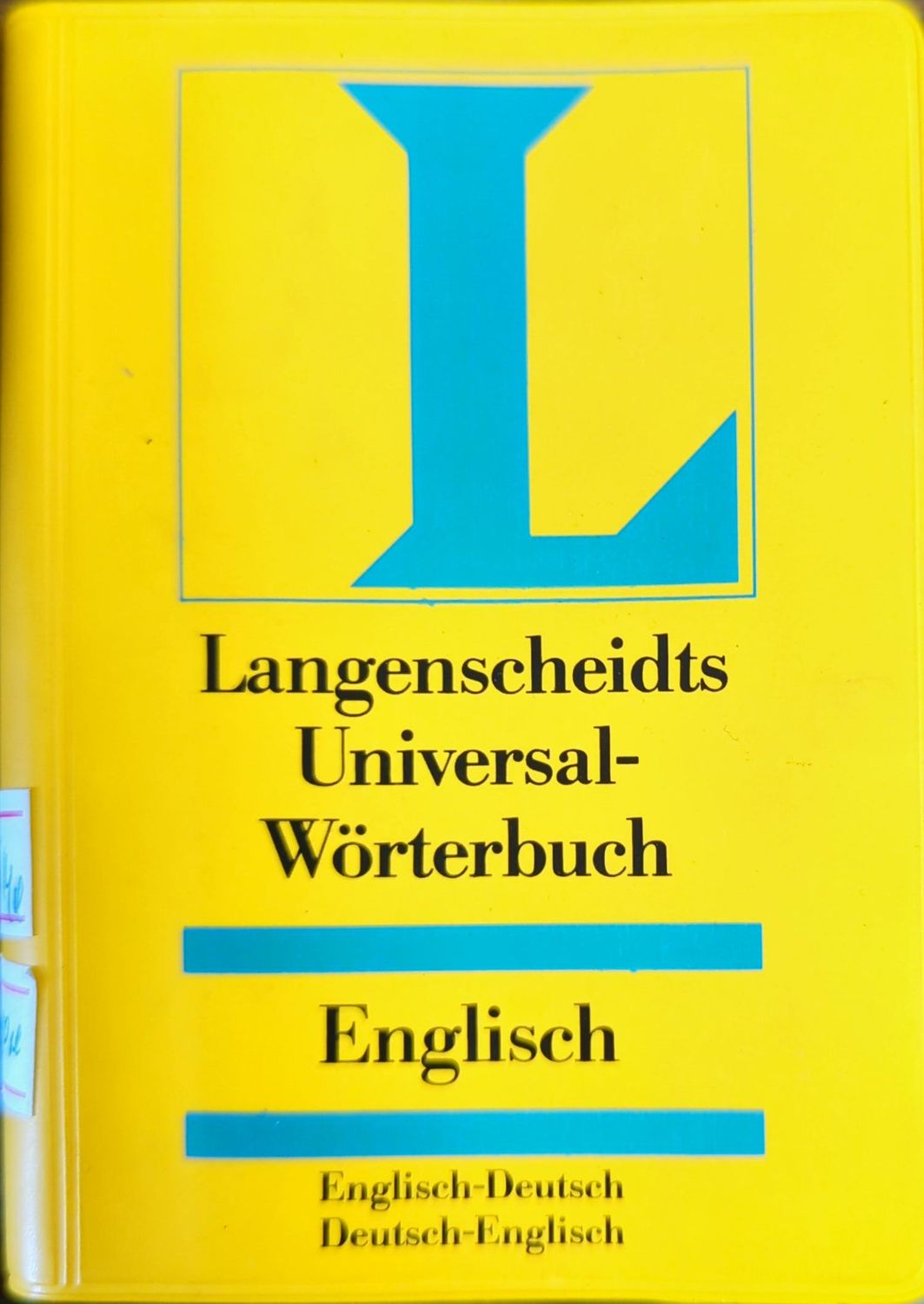 Langenscheidts Universal-Wörterbuch Englisch