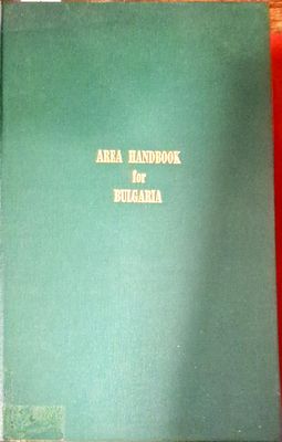 Area Handbook for Bulgaria