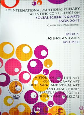 4 th International Multidisciplinary Scientific Conference On Social Sciences And Arts Sgem 2017