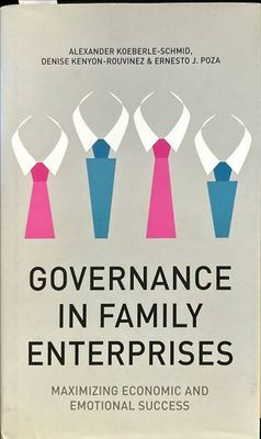 Governance in family enterprises