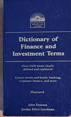 Dictionary of Finance and Investment Terms