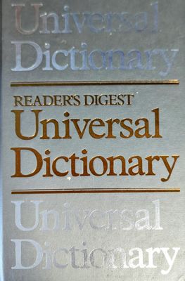 Reader&#39;s Digest Universal Dictionary