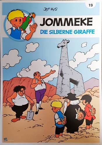 Jommeke. 19 Die silberne Giraffe