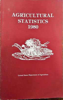 Agricultural statistics 1980