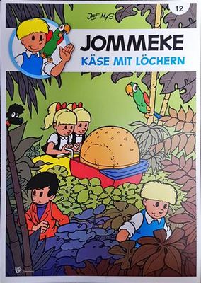 Jommeke. 12 Kaese mit Loechen