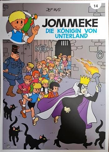 Jommeke. 14 Die Koenigin von Unterland