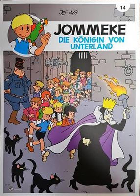 Jommeke. 14 Die Koenigin von Unterland