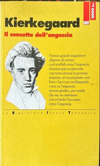 II concetto dell' angoscia II concetto dell' angoscia