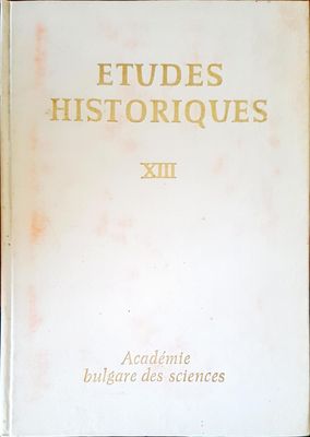Etudes Historiques. Tome 13