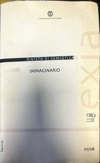 Rivista di semiotica. Immaginario