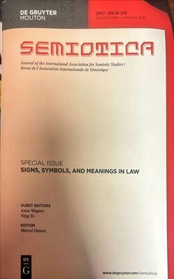 Semiotica.Special issue. Signs,symbols,and meanings in law