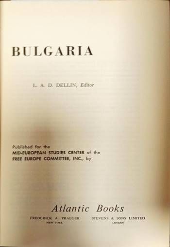 East. central Europe Under the Communists Bulgaria