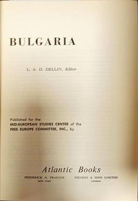 East. central Europe Under the Communists Bulgaria