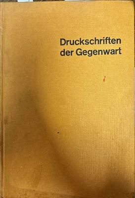 Druckschriften der Gegenwart