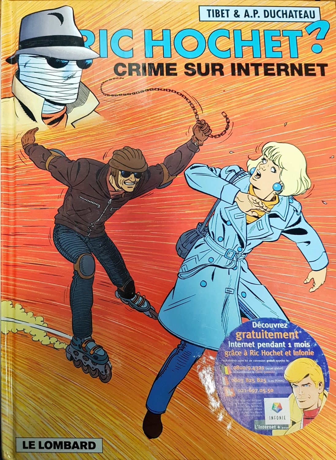 Ric Hochet Crime sur Internet