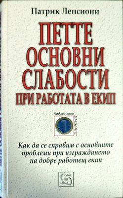 Петте основни слабости при работата в екип