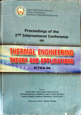 Proceedings of the 2nd International Conference on thermal engineering theory and applications