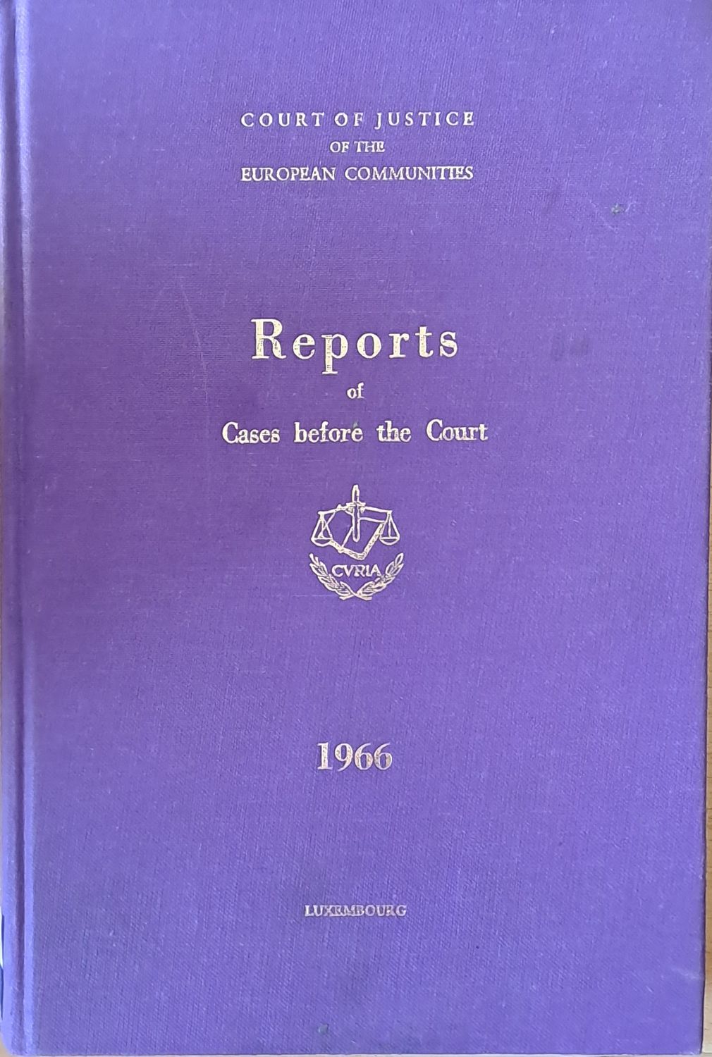 Reports of Cases before the Court