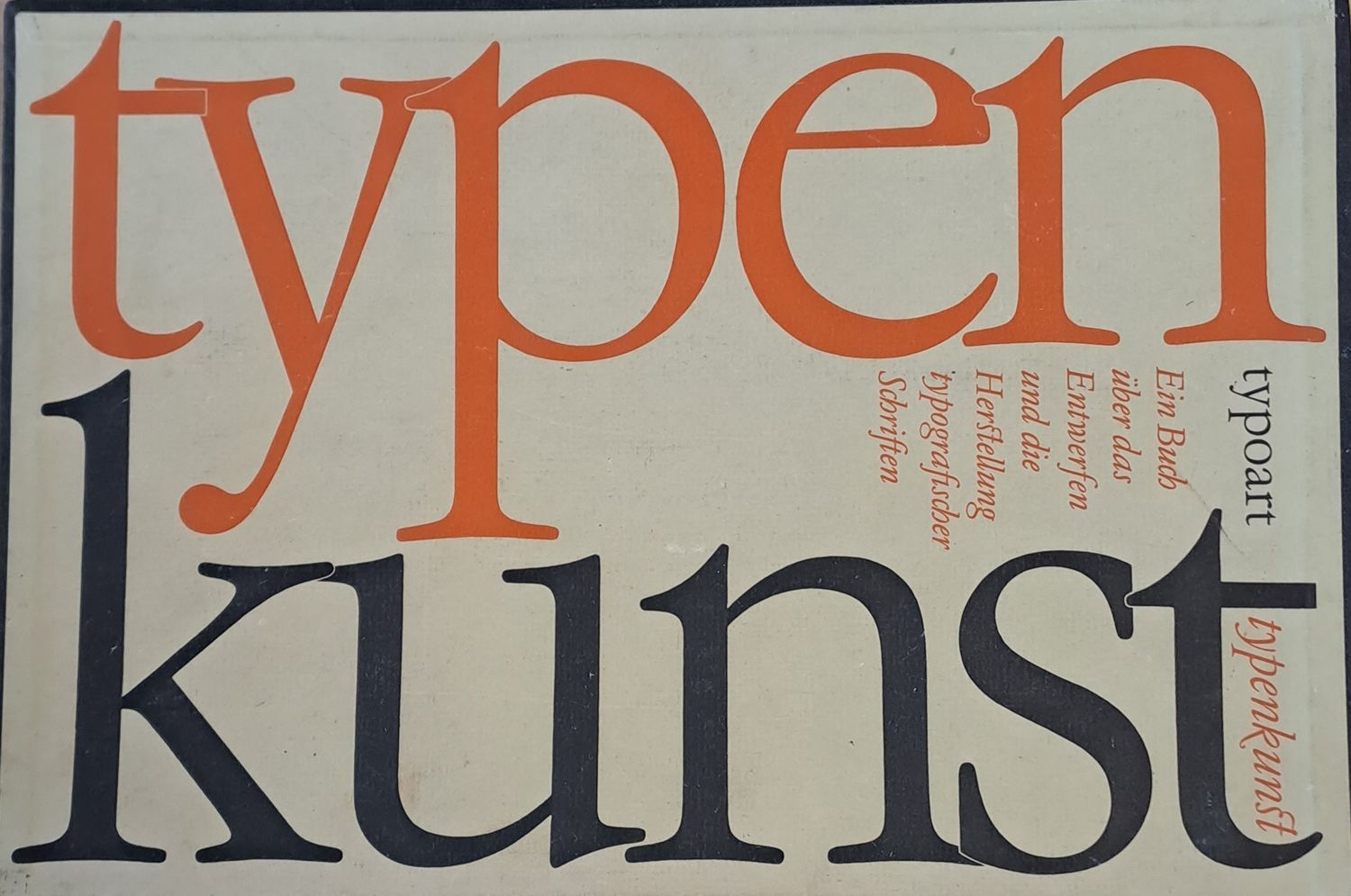 Typoart Typen Kunst